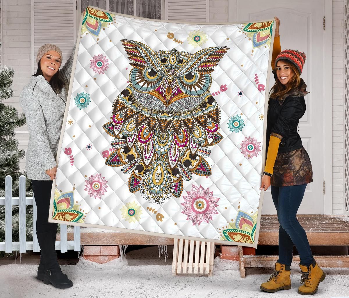 Owl Quilt Blanket Dhc09121530Dd