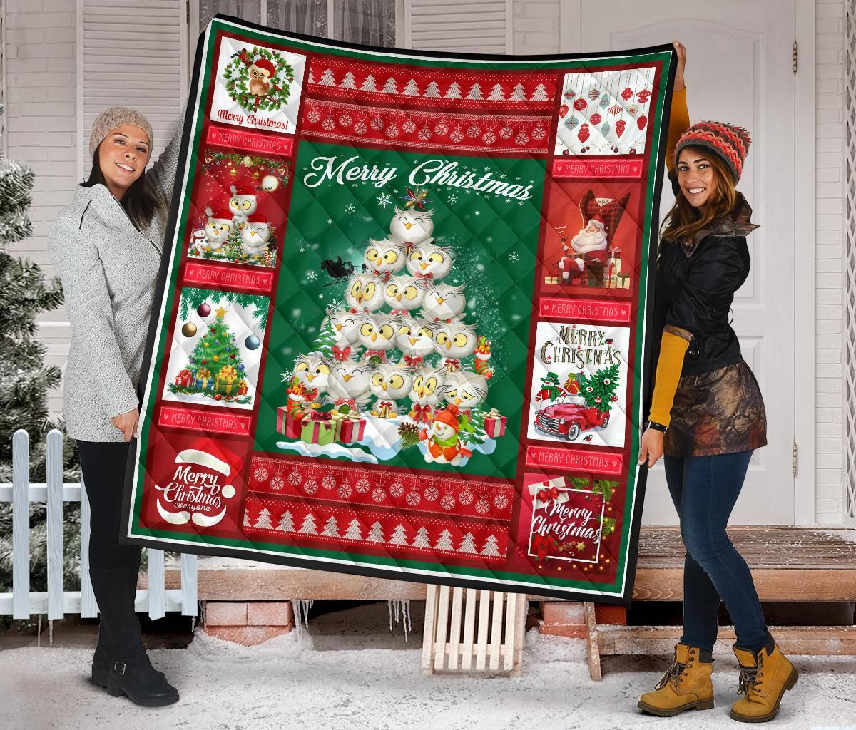 Owl Quilt Blanket Dhc09121577Dd