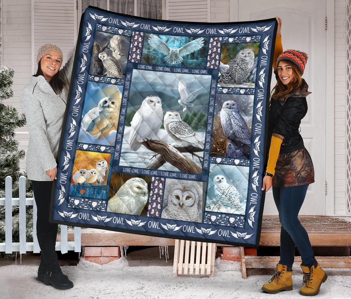 Owl Quilt Blanket Dhc09121590Dd