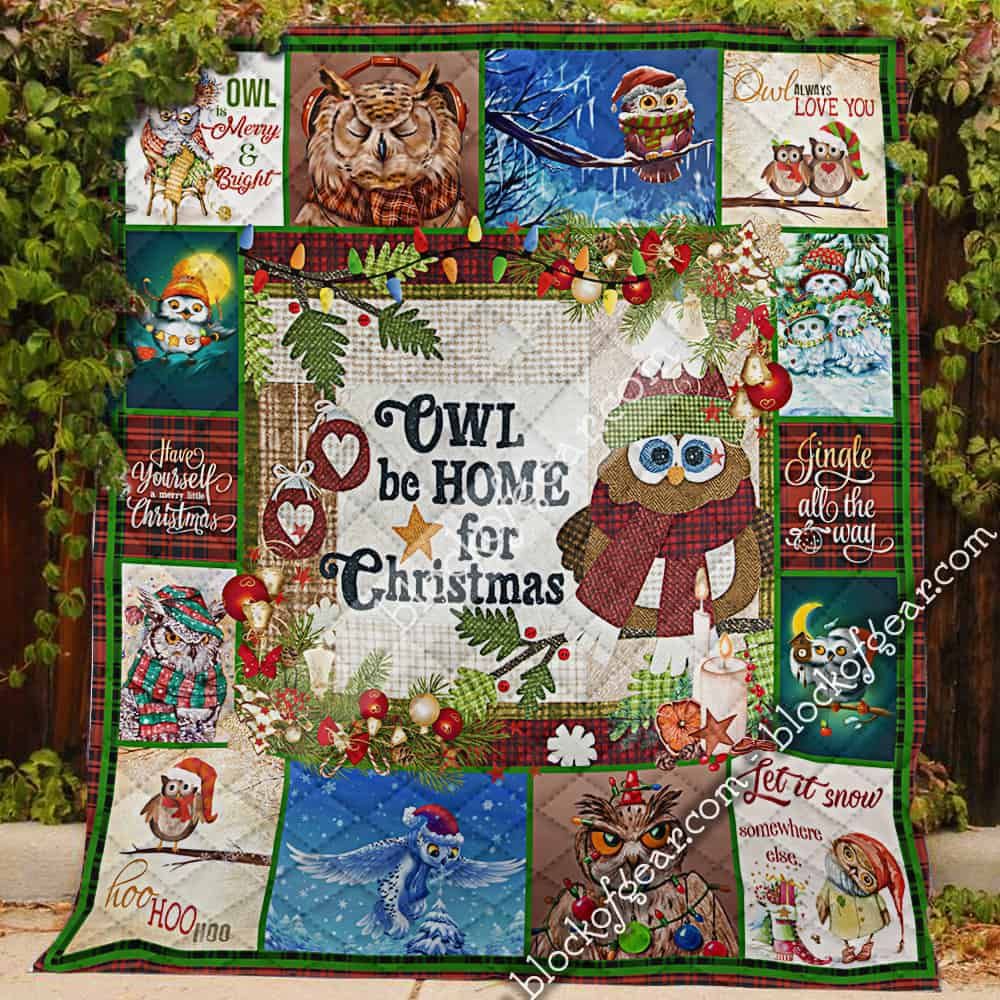 Owl Quilt Blanket DHC13121360VT