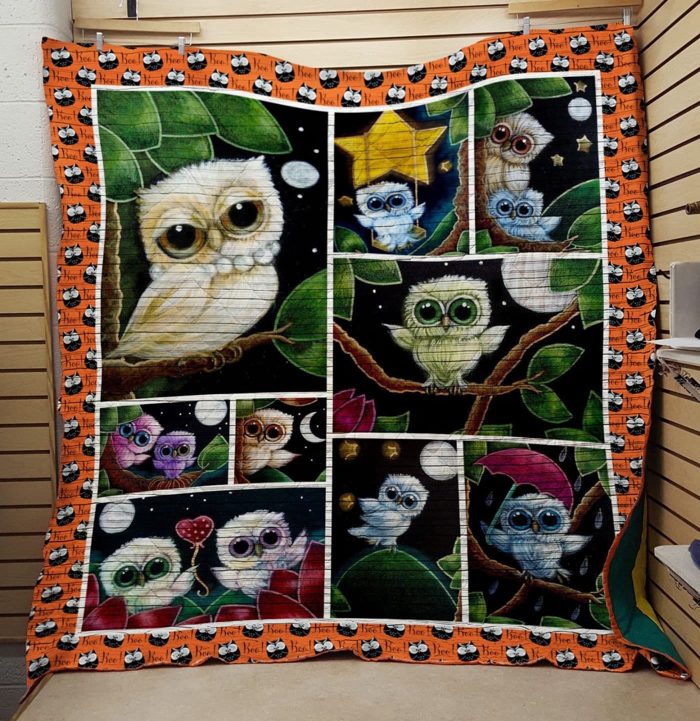 Owl Quilt Blanket DHC13122902VT