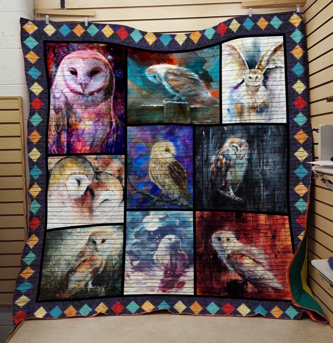 Owl Quilt Blanket DHC13122903VT