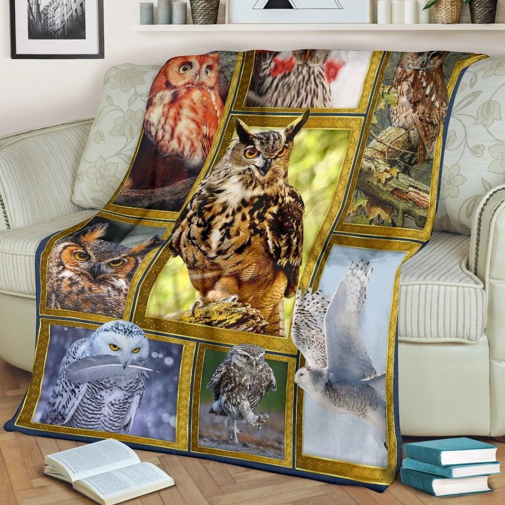 Owl Quilt Blanket DHC13123040VT