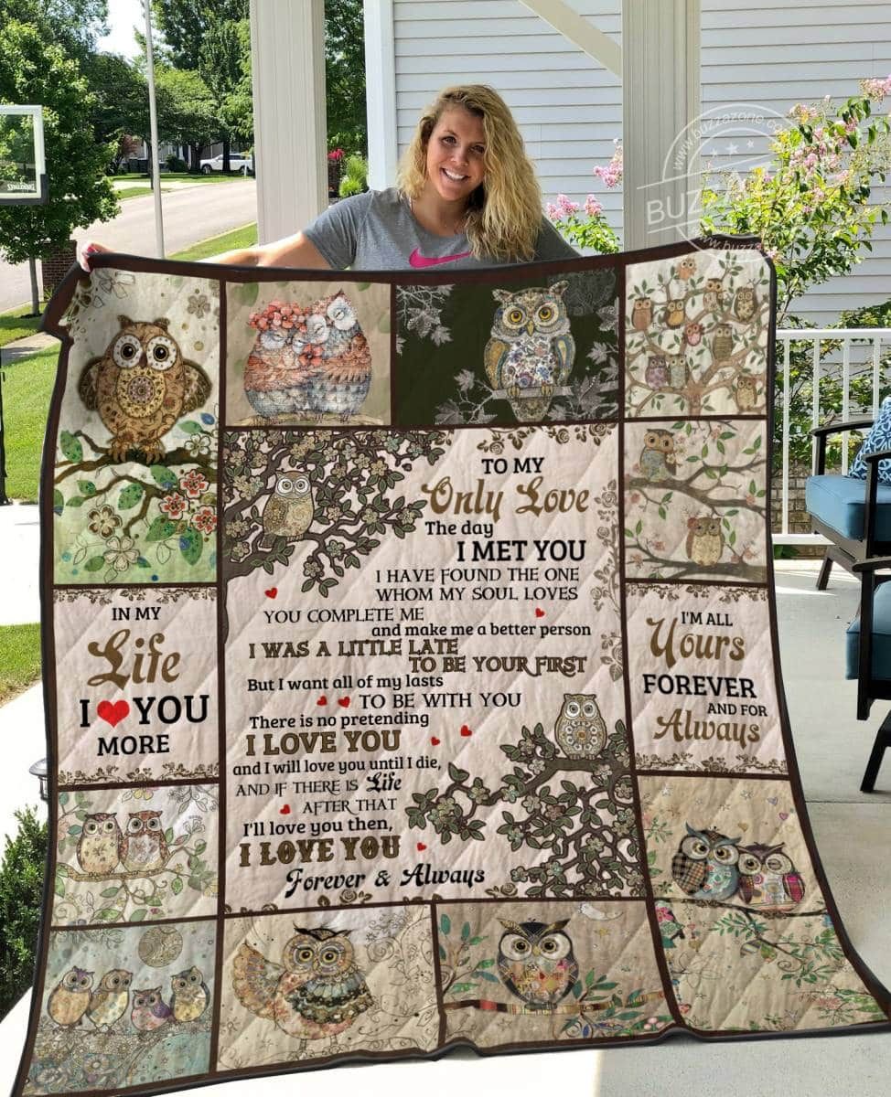 Owl Quilt Blanket DHC13123794VT