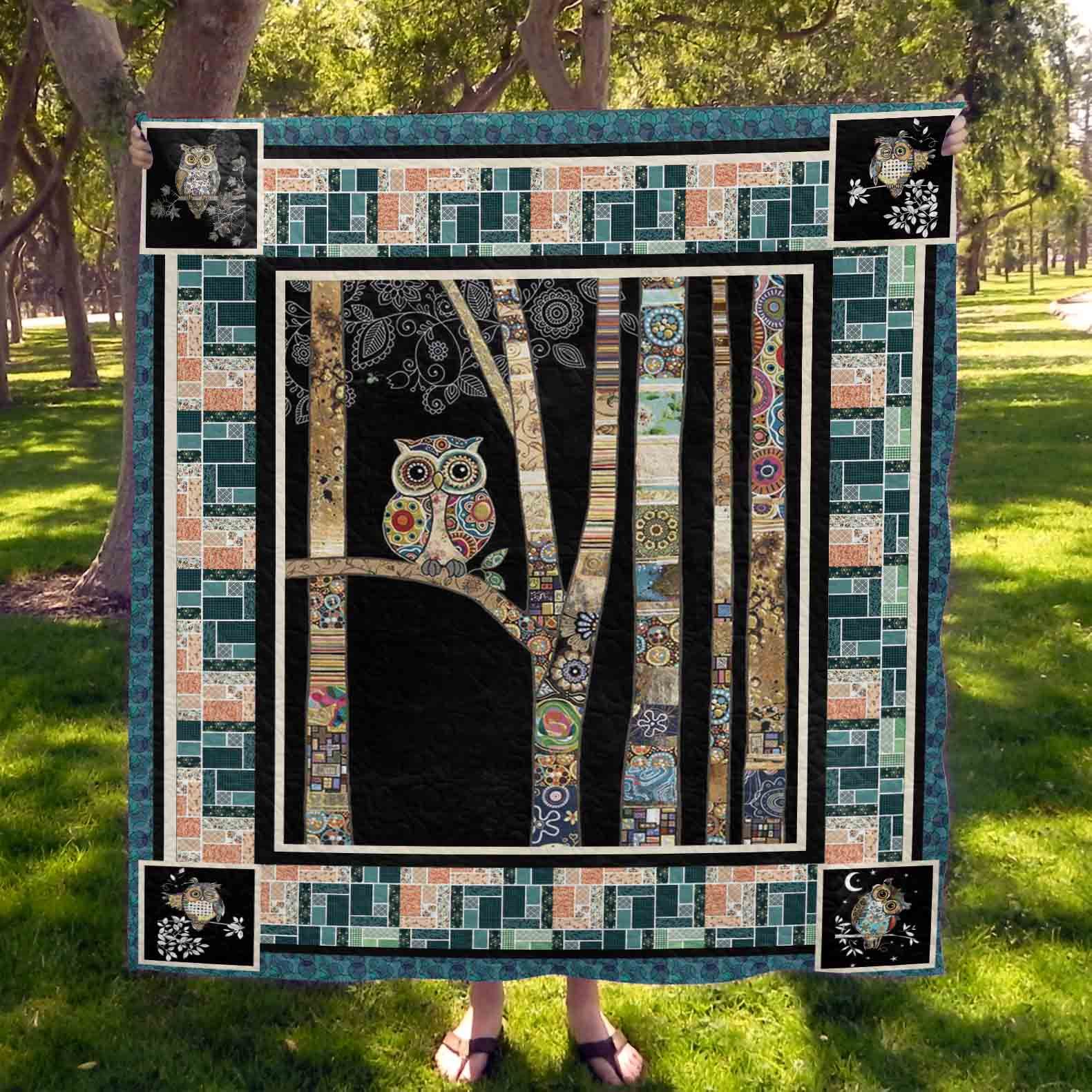 Owl Quilt Blanket DHC1501450VT