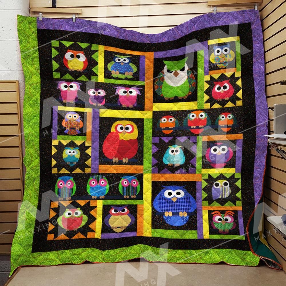 Owl Quilt Blanket DHC3112148VT