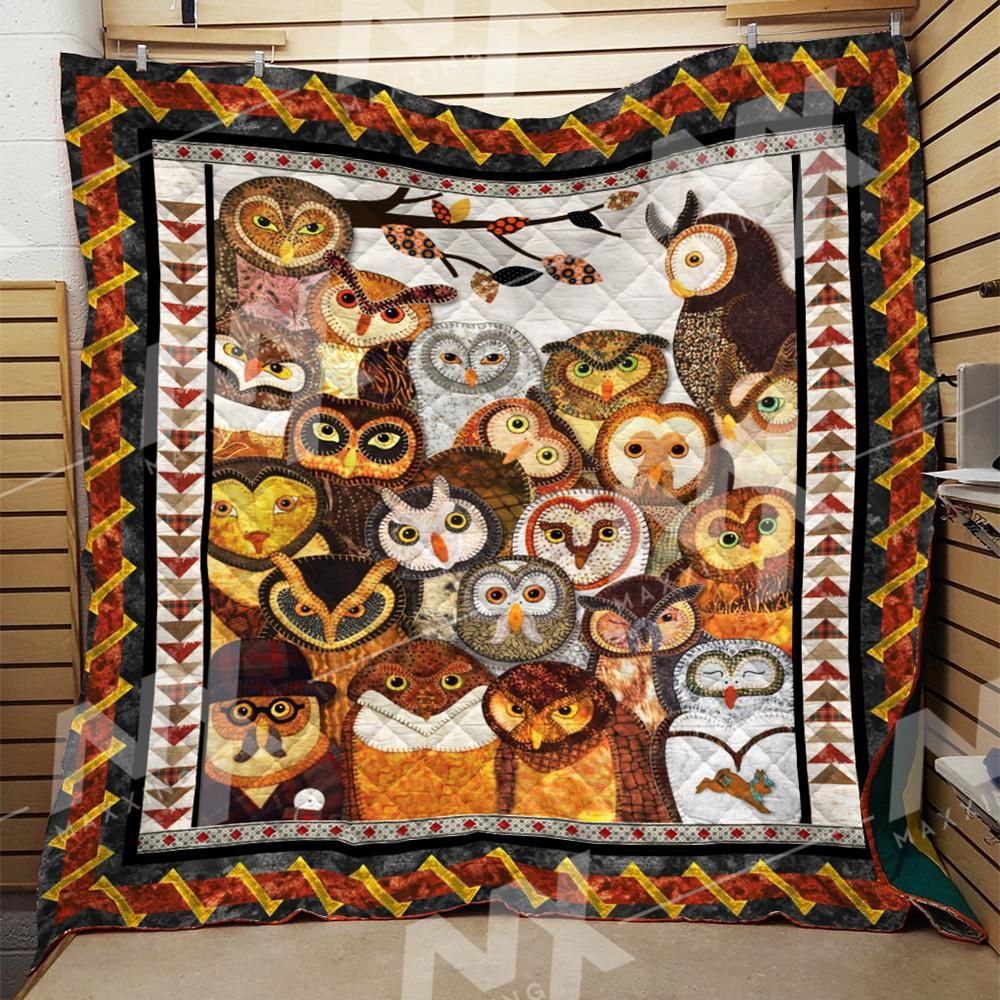 Owl Quilt Blanket DHC3112156VT