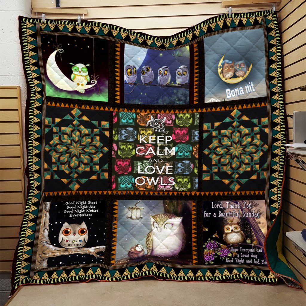 Owl Quilt Blanket DHC3112494VT