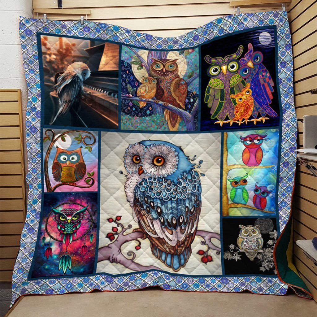 Owl Quilt Blanket DHC3112519VT