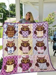 Owl Quilt Blanket Lukzr5 Dhc0301732Dd