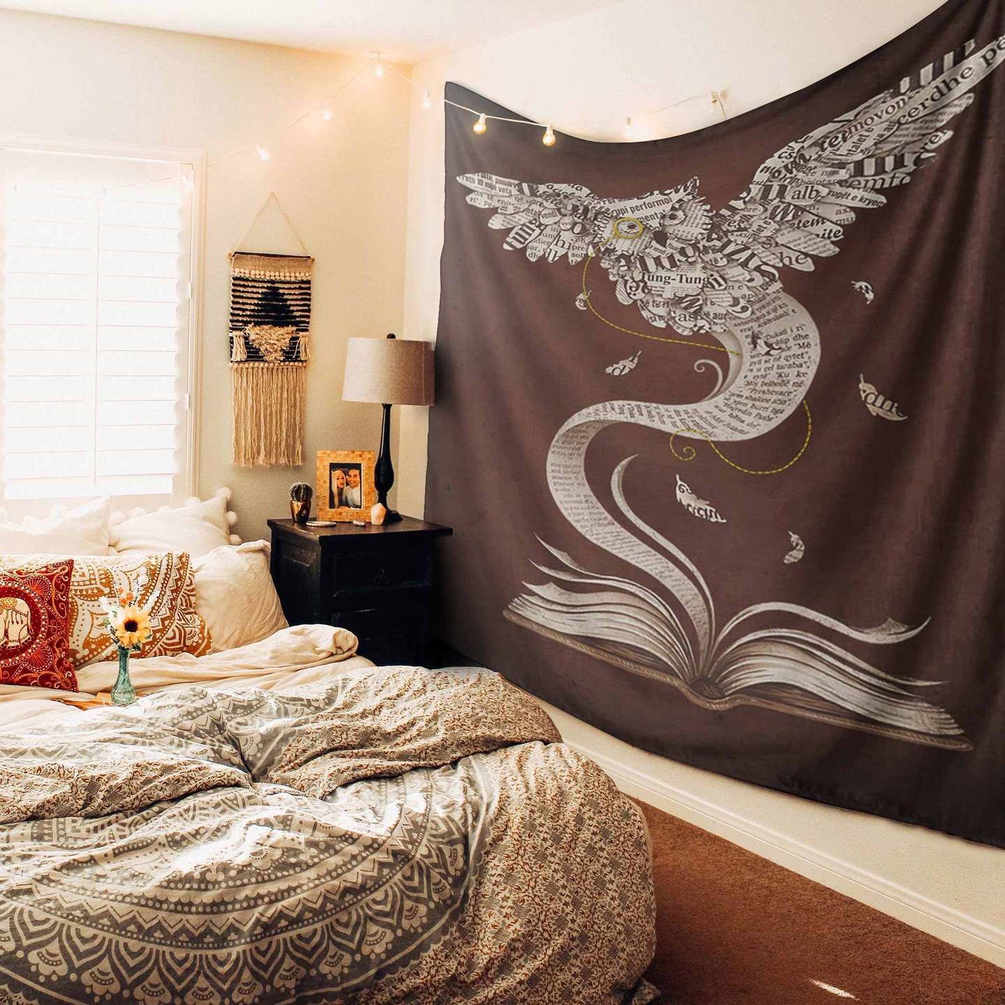 Owl Reading CL280830MDT Tapestry