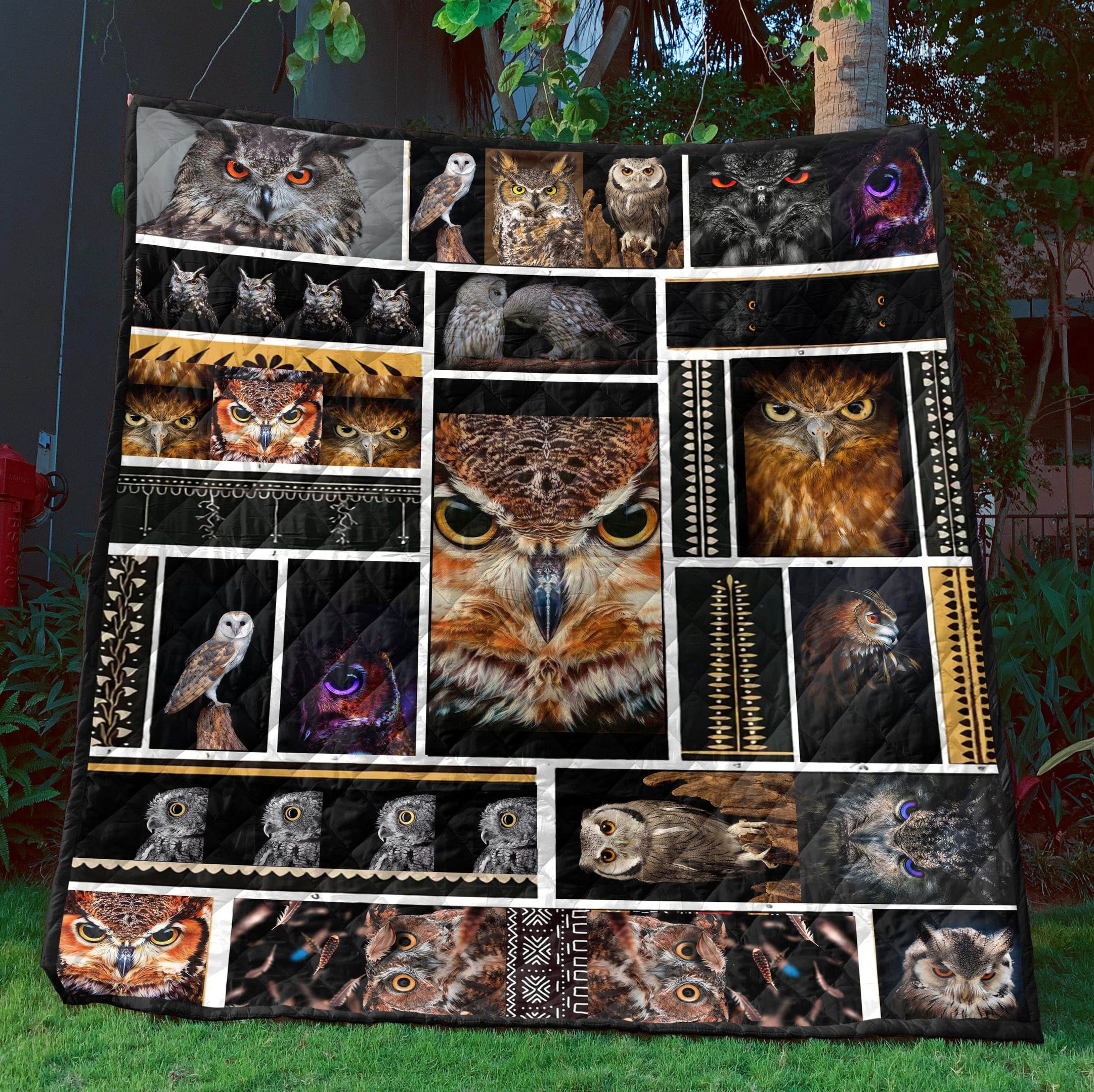 Owl Spread My Wings Quilt Blanket DHC31121003TD