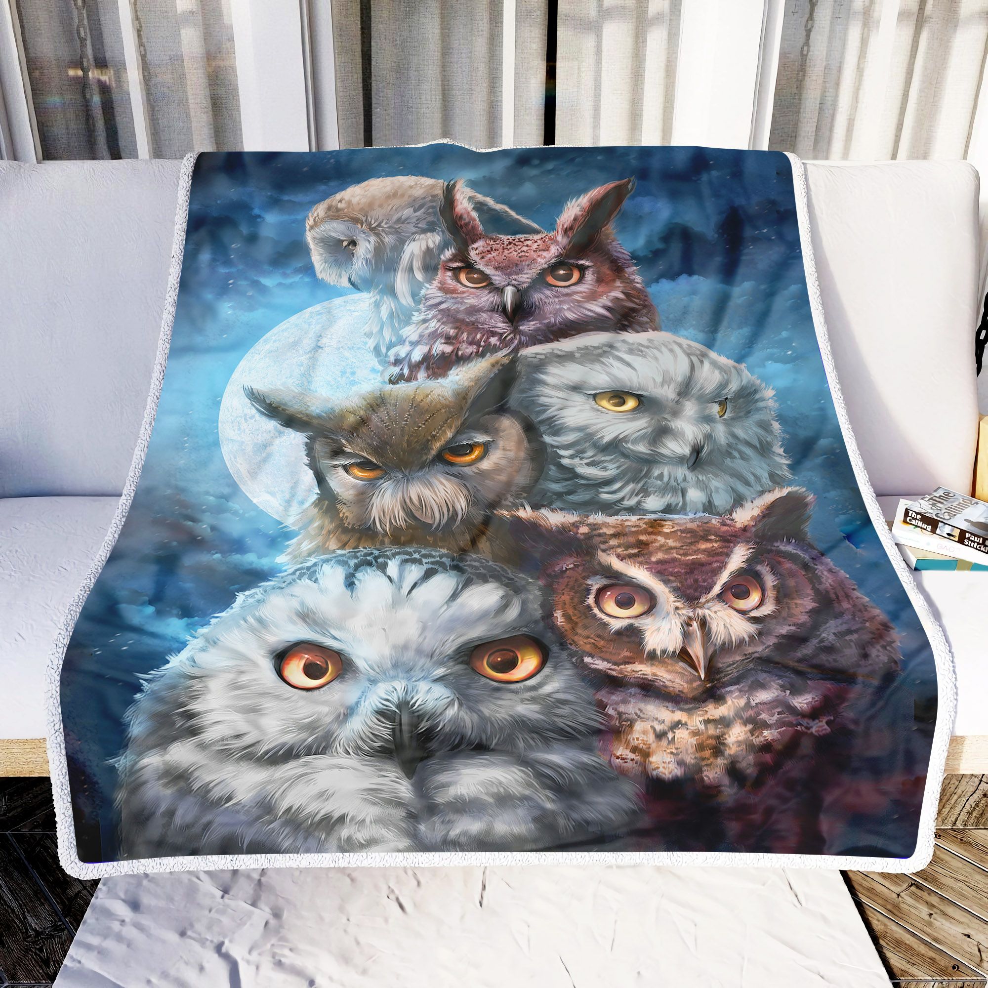 Owl Squad Fleece Blanket