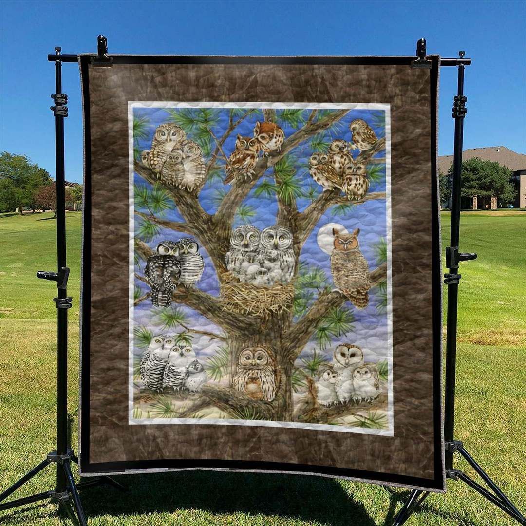 Owl TD2809701 Quilt Blanket
