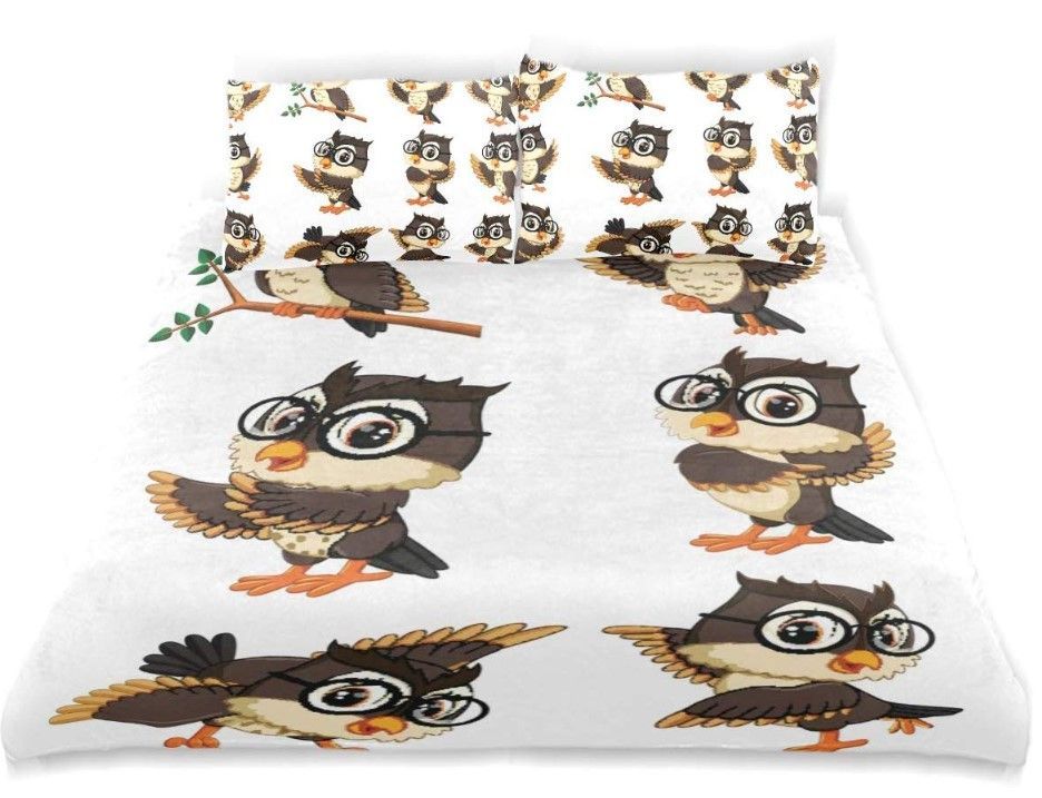 Owl Teacher Bedding Set