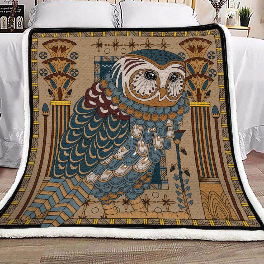 Owl Sherpa Fleece