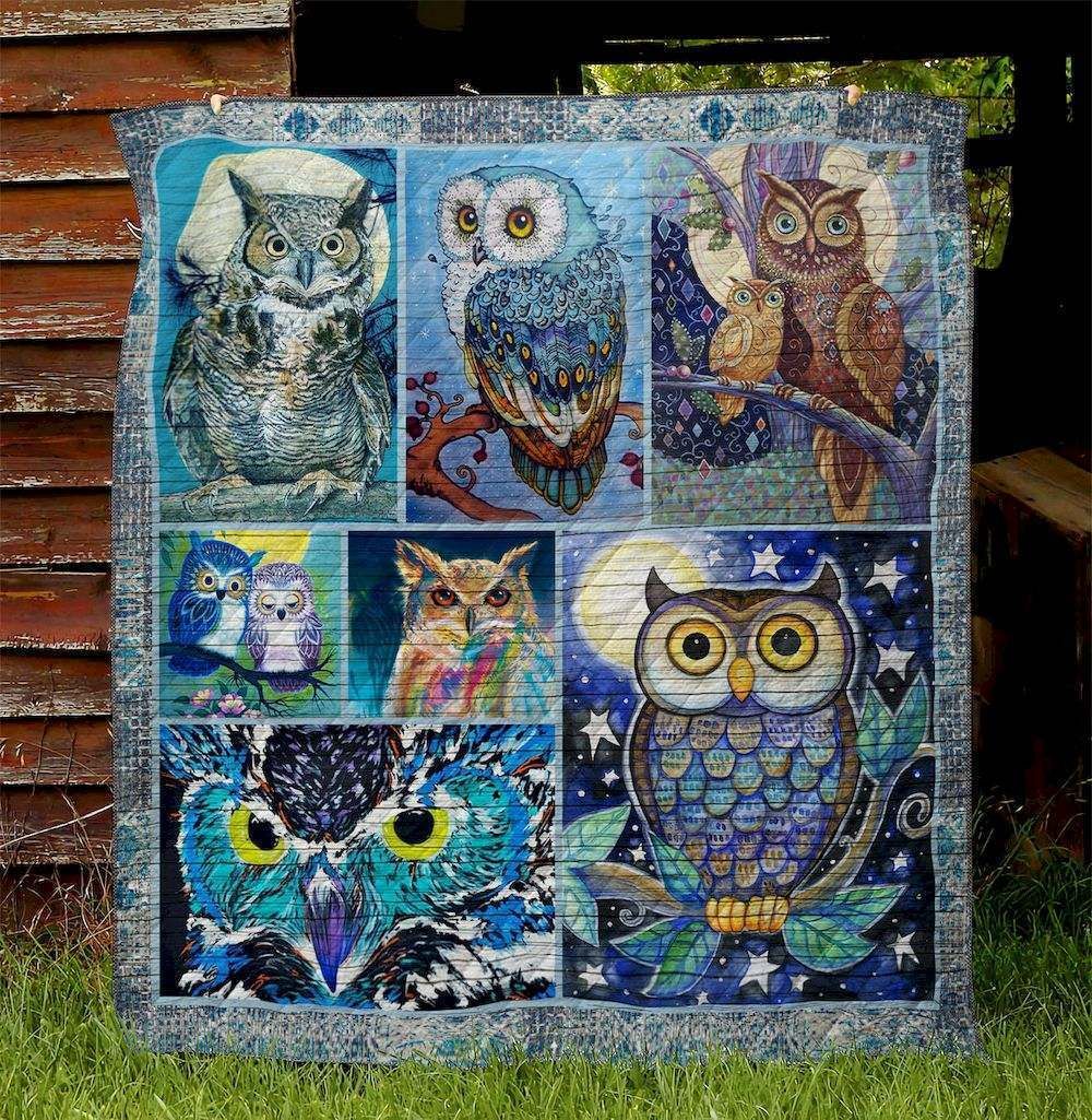 Owl TNT0204 12 Quilt Blanket