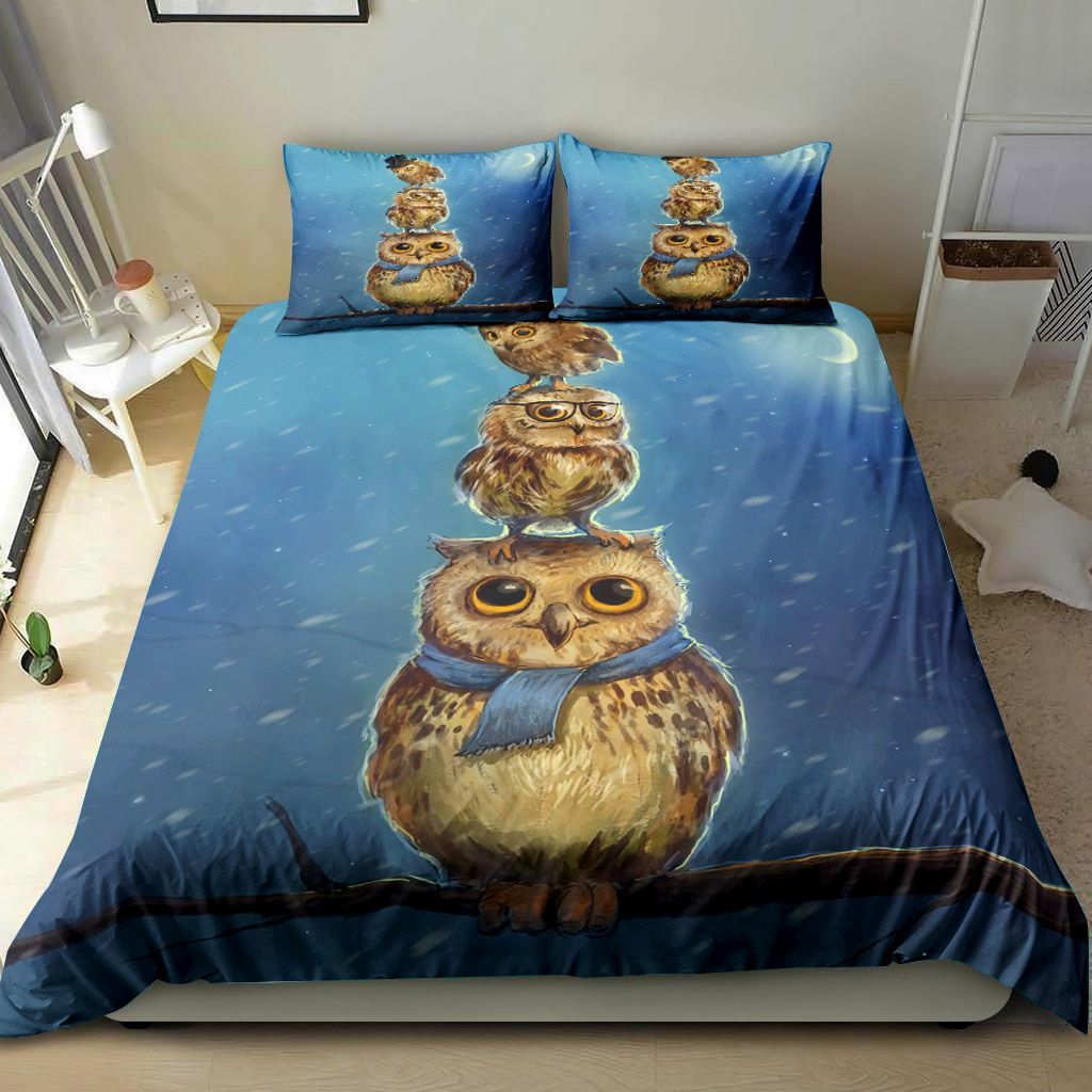 Owl Tower Bedding Set