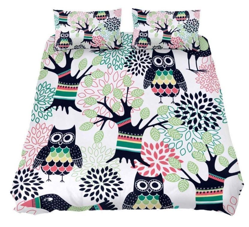 Owl Tree Bedding Set