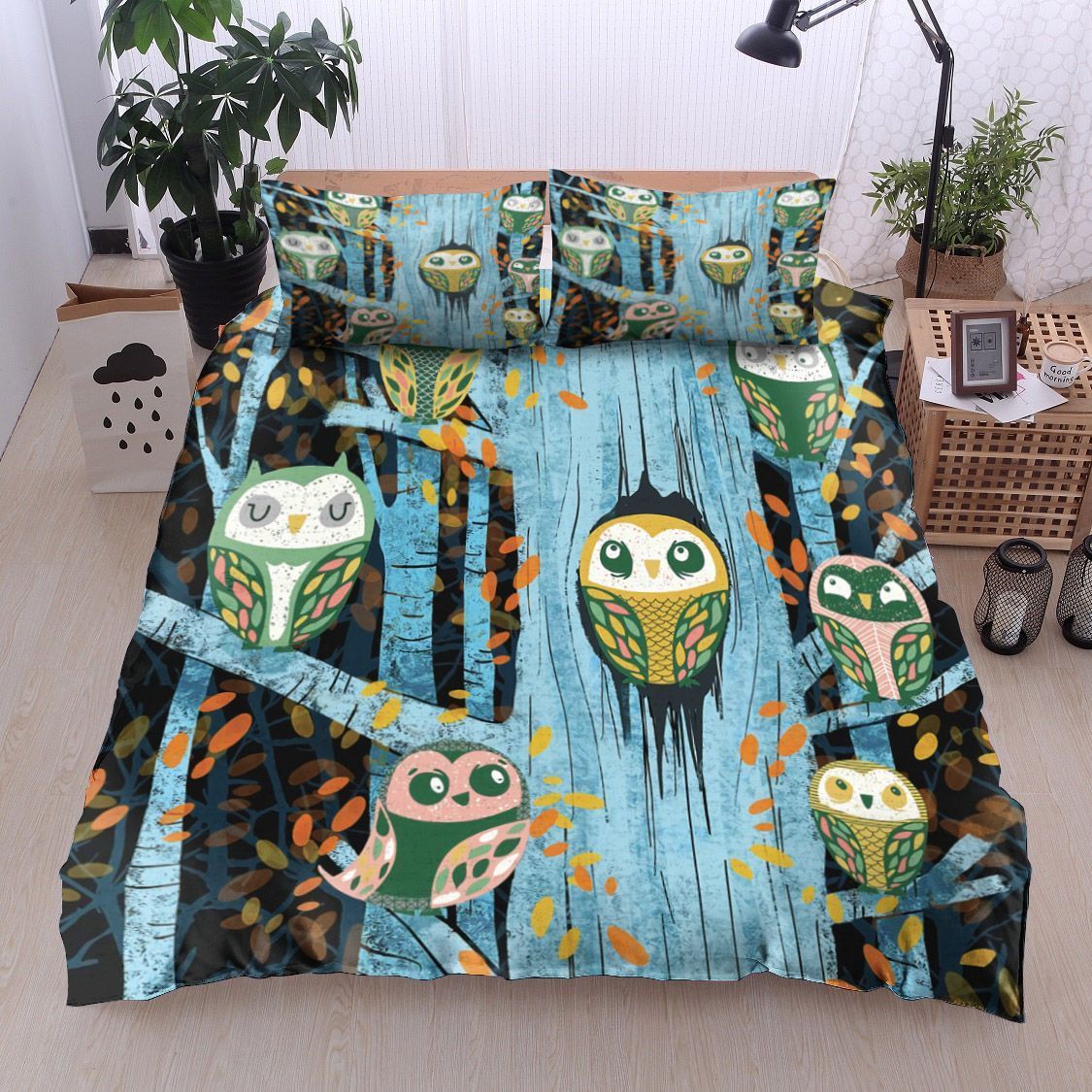 Owl Tree Bedding Set