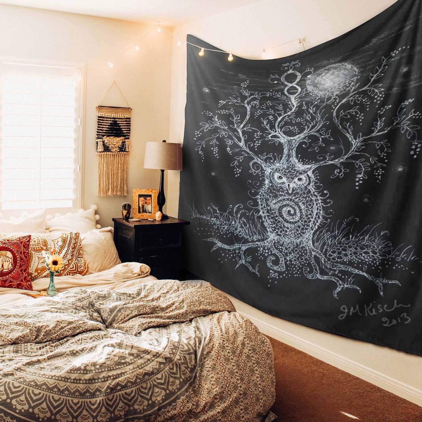 Owl Tree Of Life CL280831MDT Tapestry