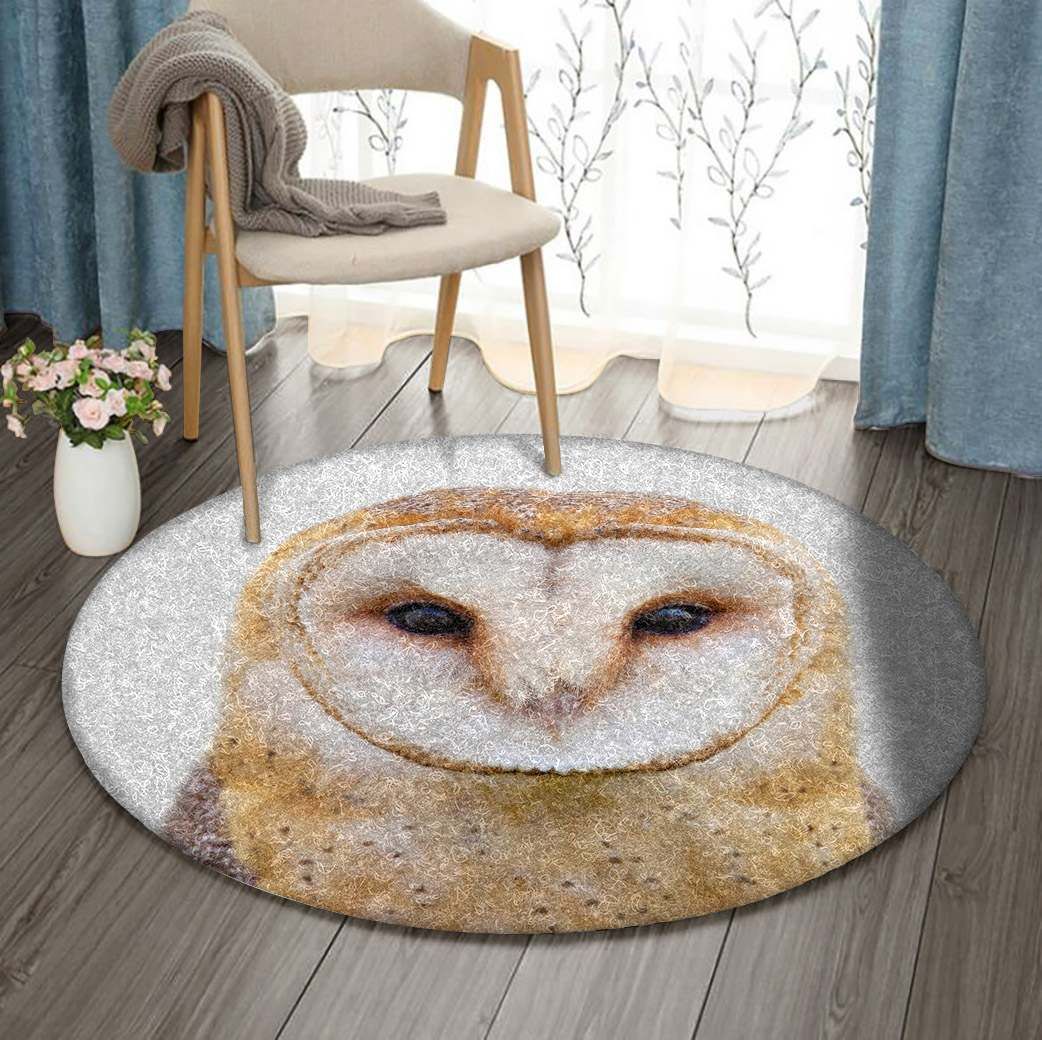 Owl Round Carpet