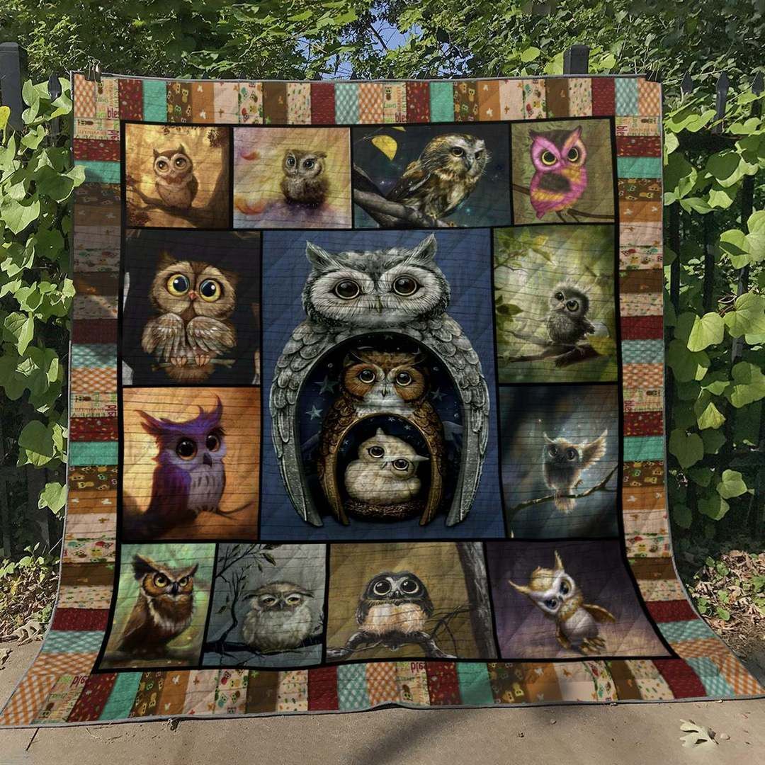 Owl VM270520 Quilt Blanket