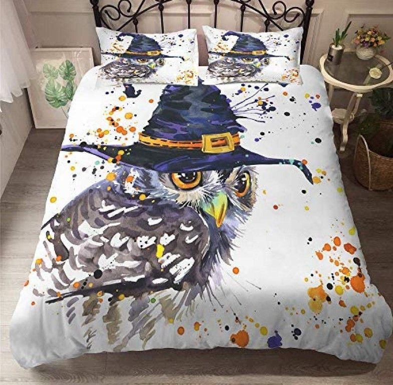 Owl Witch Bedding Set