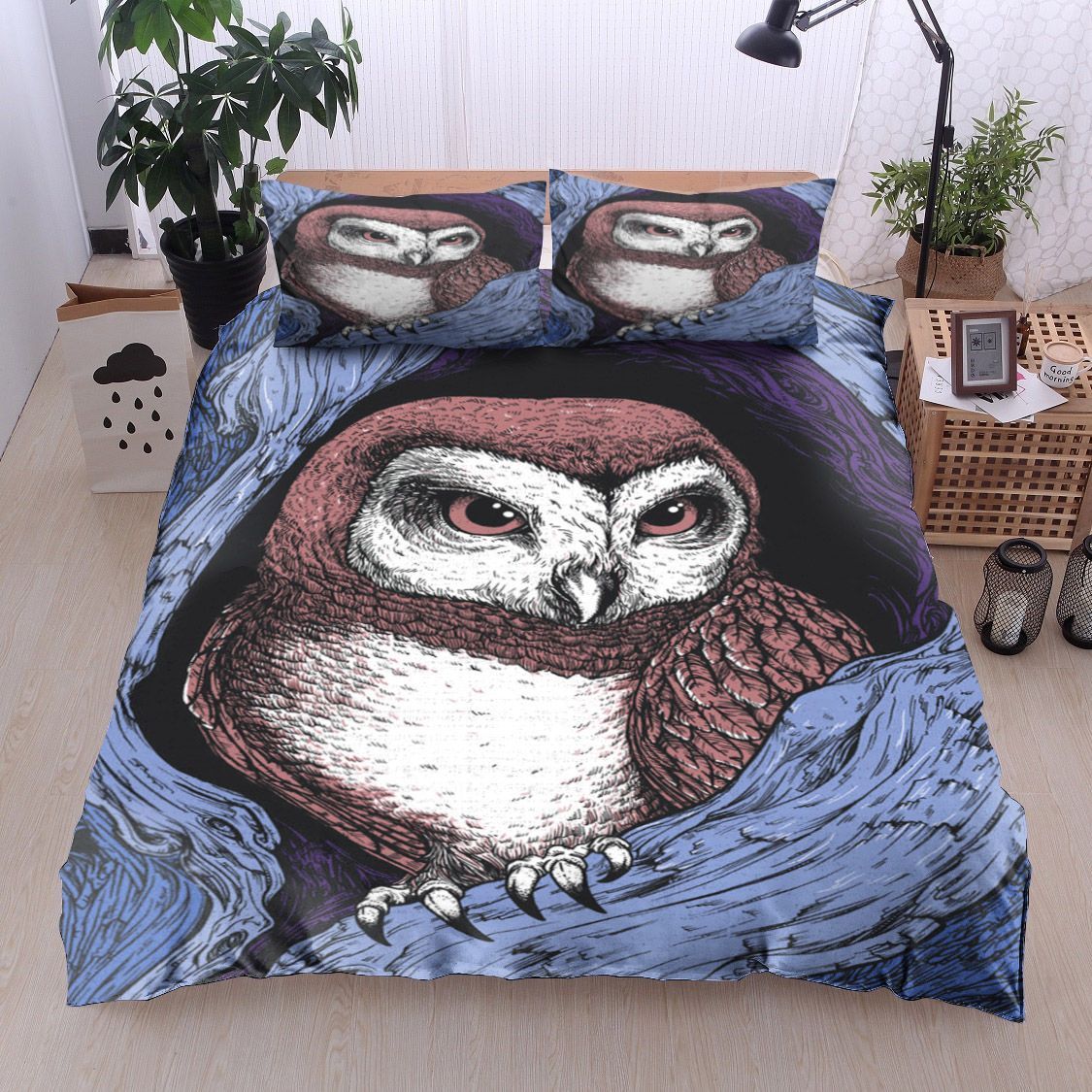 Owl Bedding Set