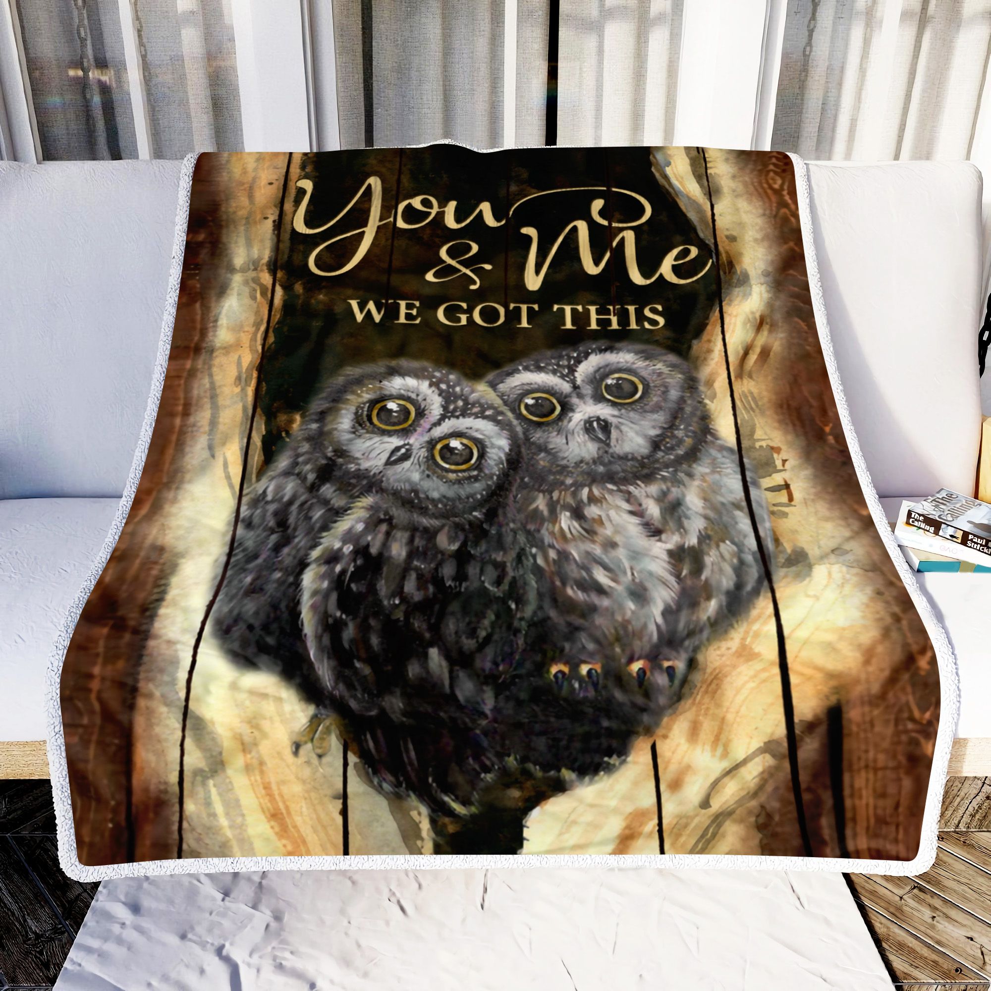 Owl You And Me We Got This Fleece Blanket