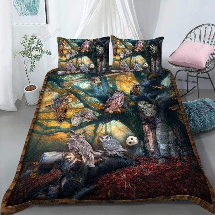 Owls Bedding Set