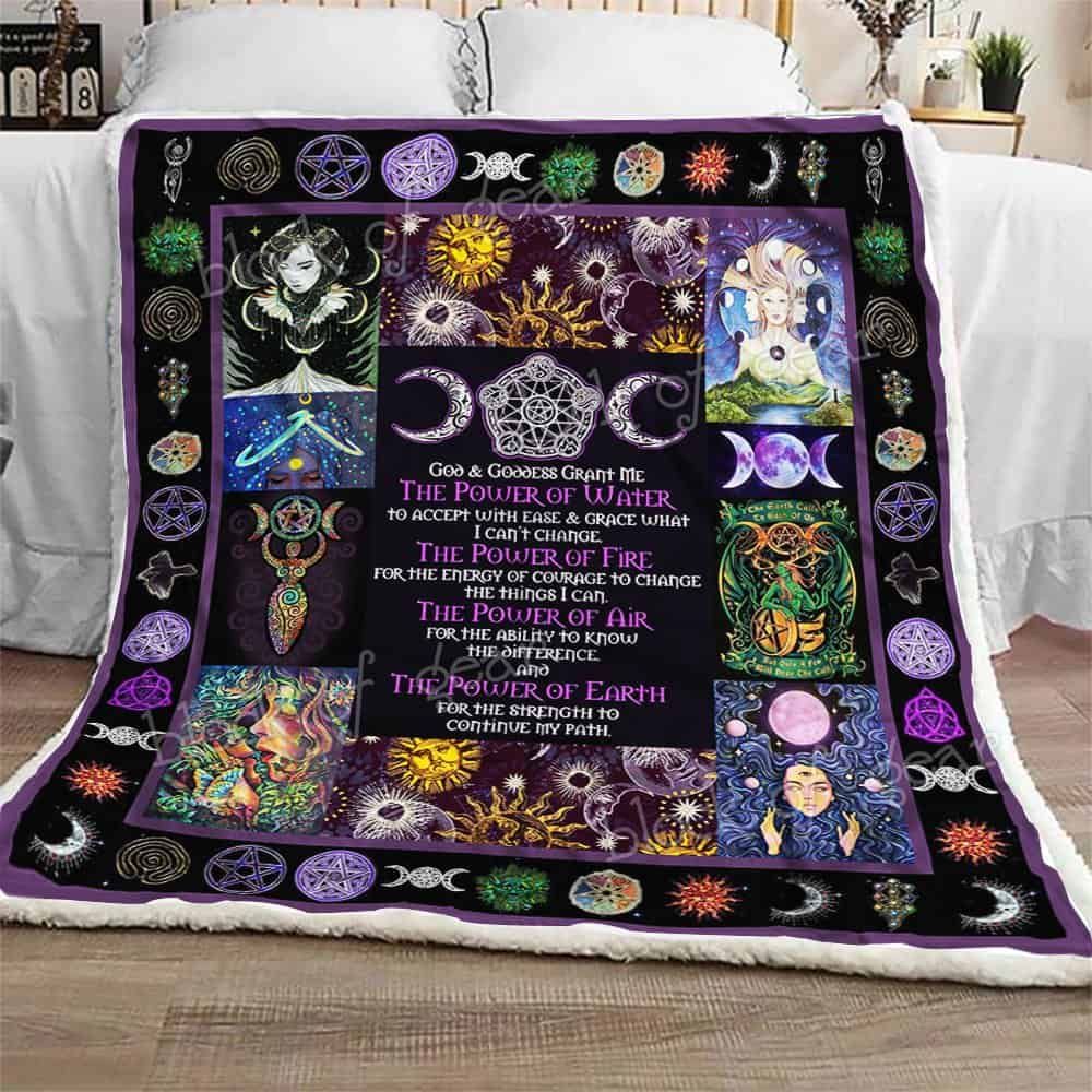 Pagan Sherpa Fleece Blanket