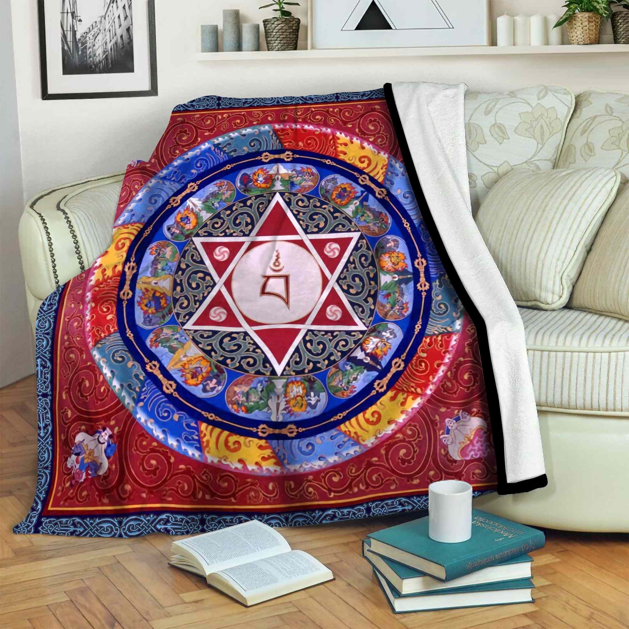 Pagan Calendar Fleece Blanket