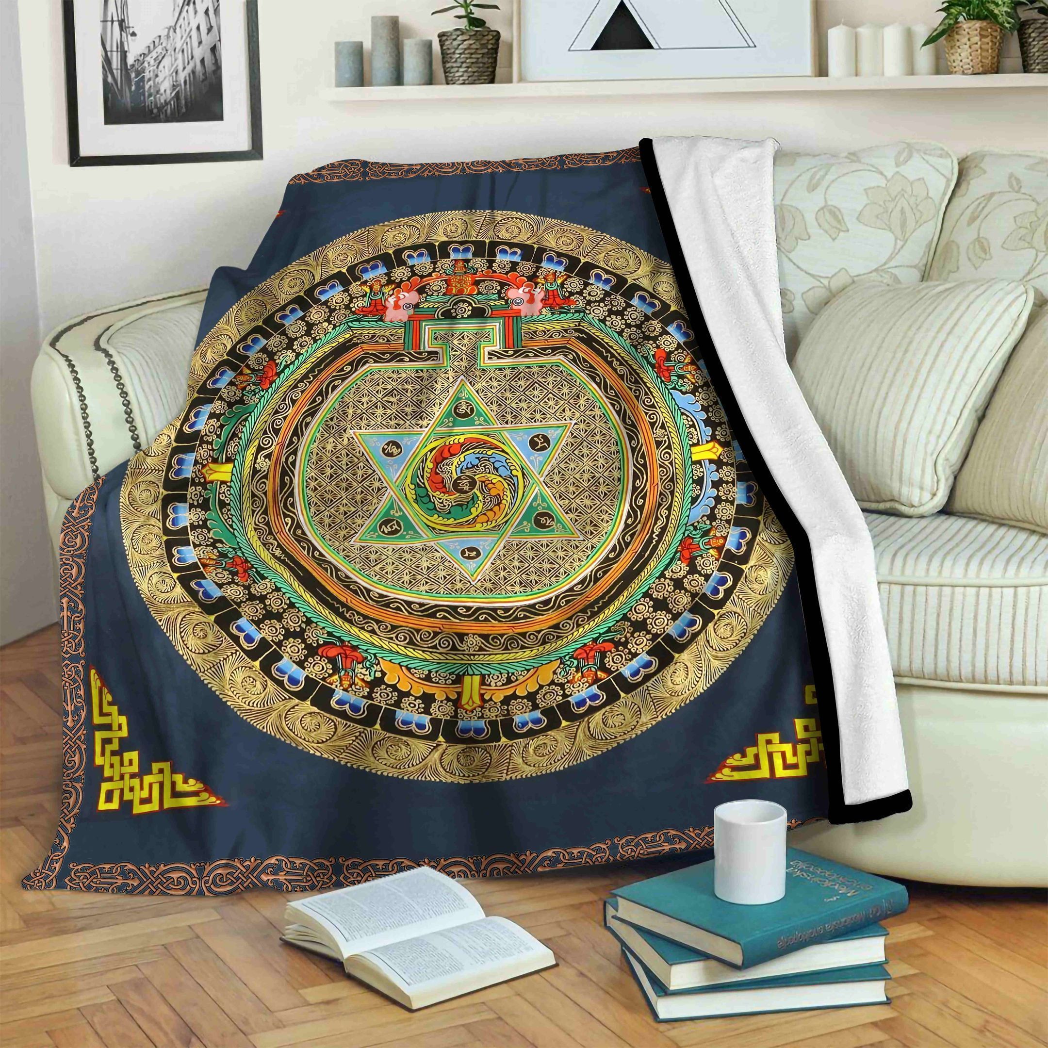 Pagan Calendar Fleece Blanket