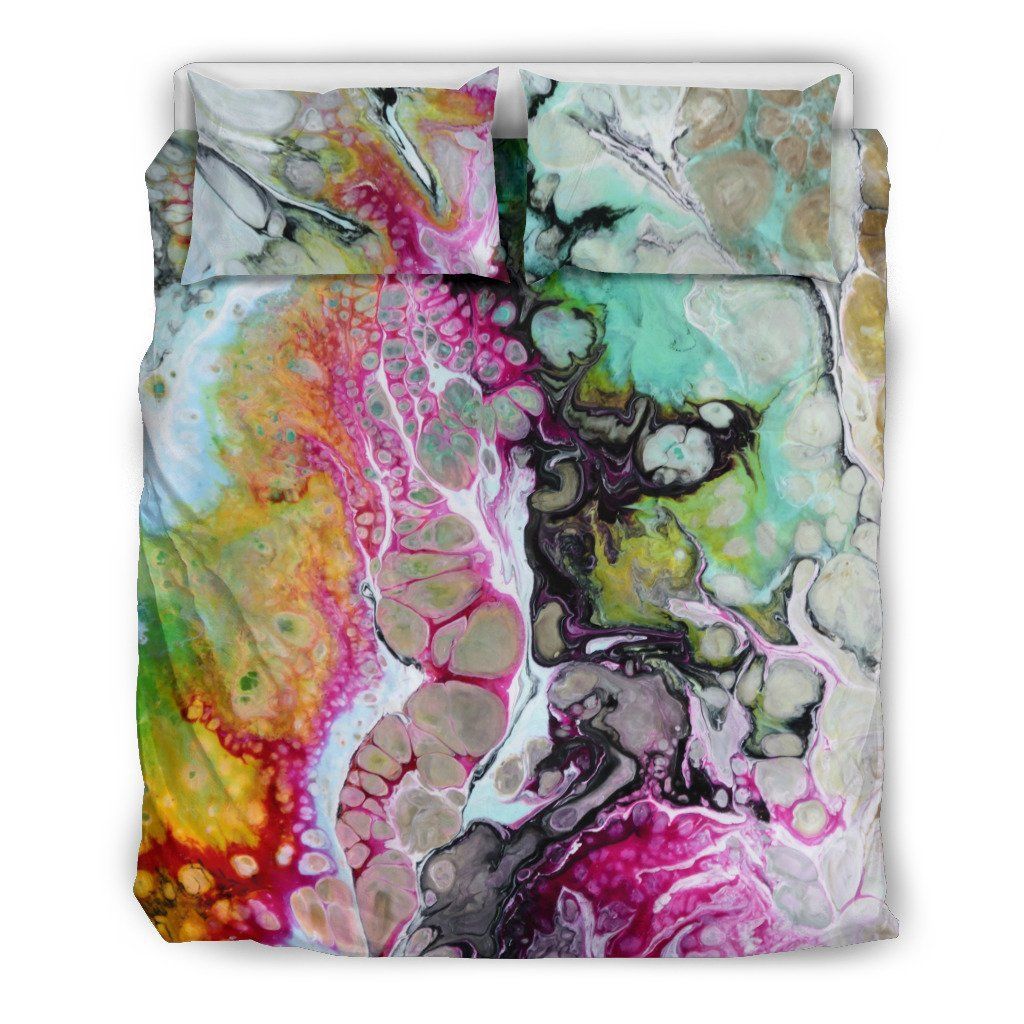 Paint Abstract Themed Bedding Set