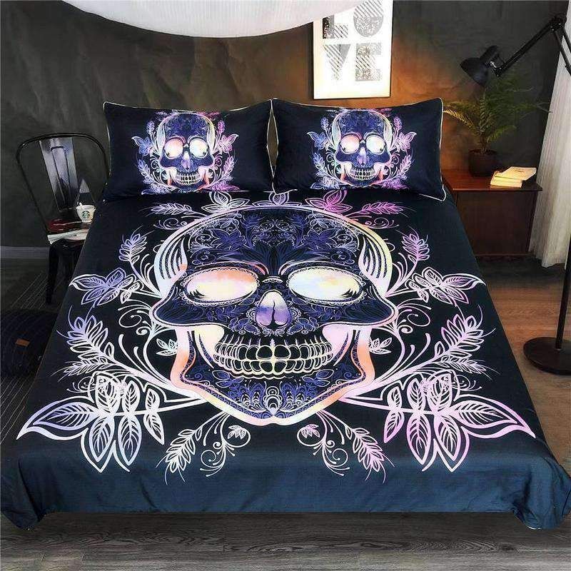 Paisley Desire Skull Bedding Set