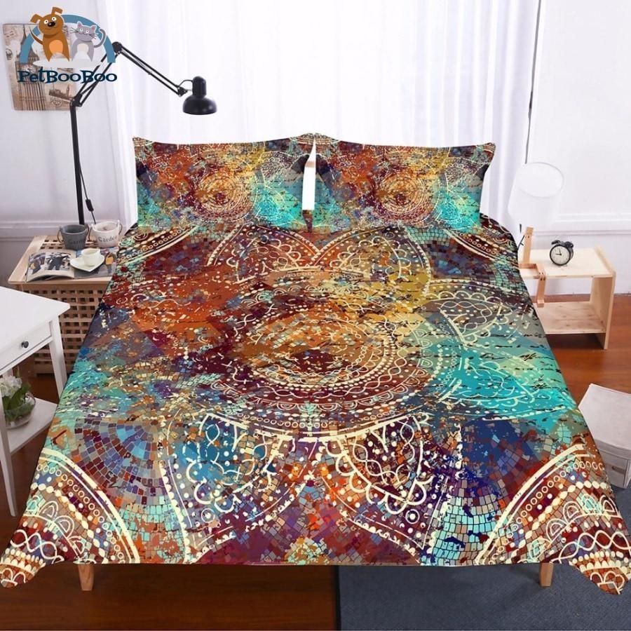 Paisley Mandala Bedding Set