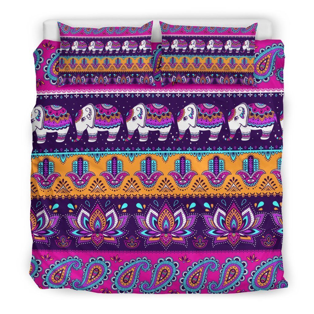 Paisleys Elephant Bedding Set