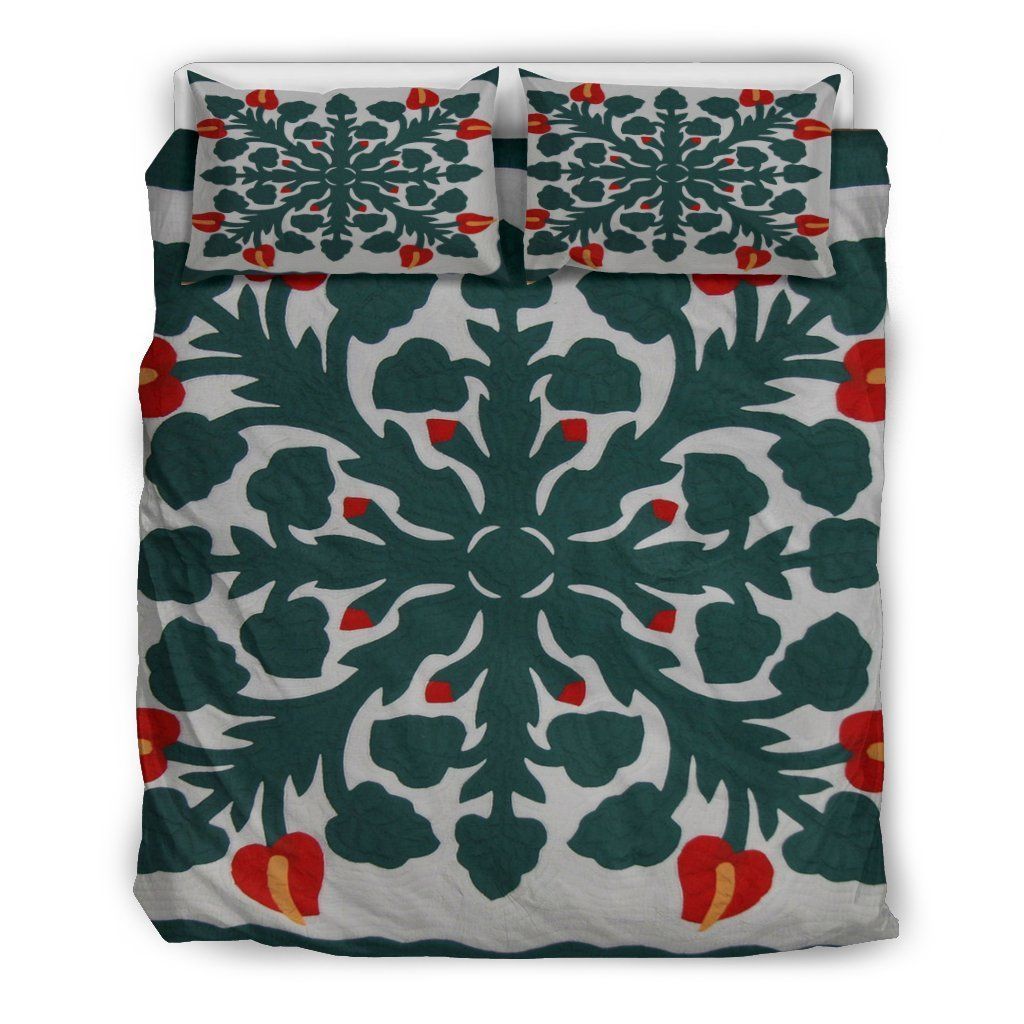 Palm Leaf Art Design Bedding Set
