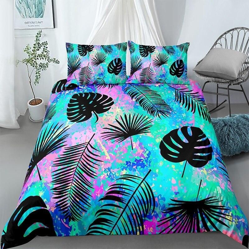 Palm Leaves Mystical Bedding Set