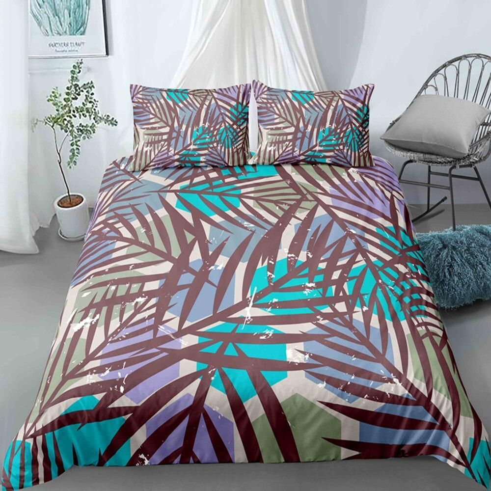 Palm On Beehives Bedding Set