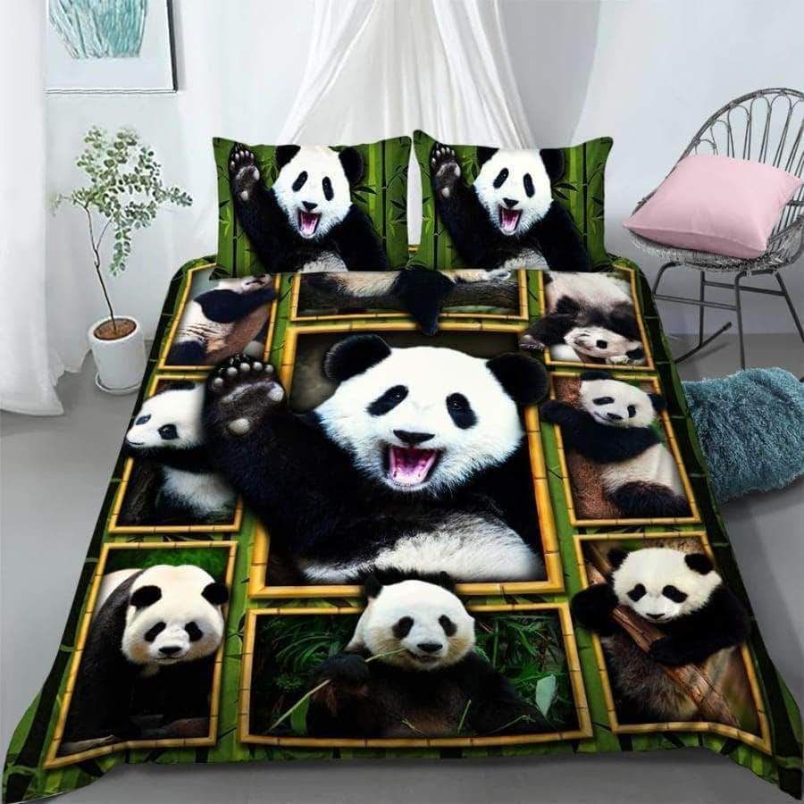 Panda 3D Bedding Set