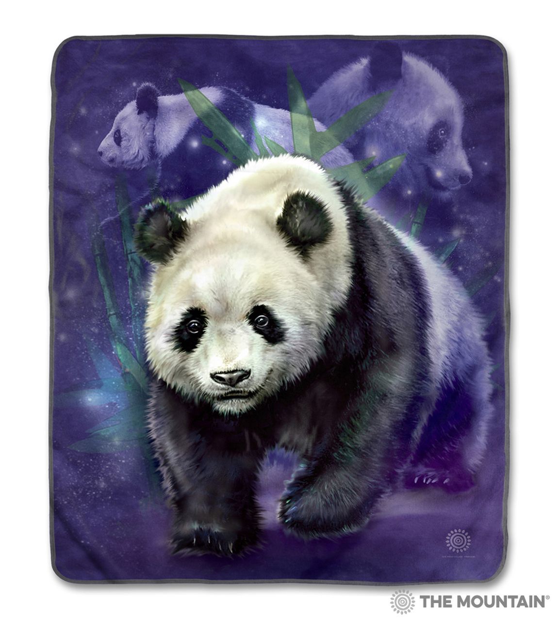 Panda Collage Sherpa Fleece Blanket