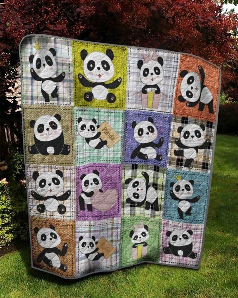 Panda Cutest Faces YQ0801206CL Quilt Blanket