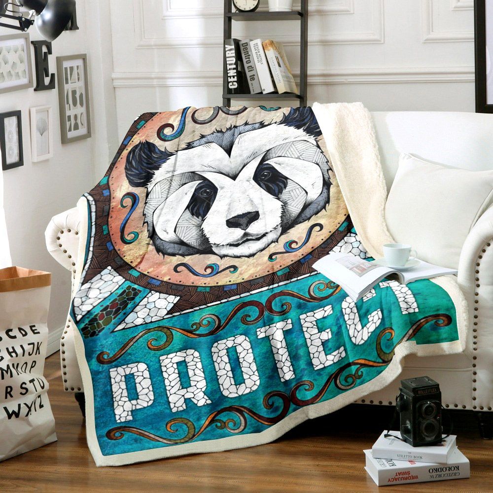 Panda Sherpa Fleece