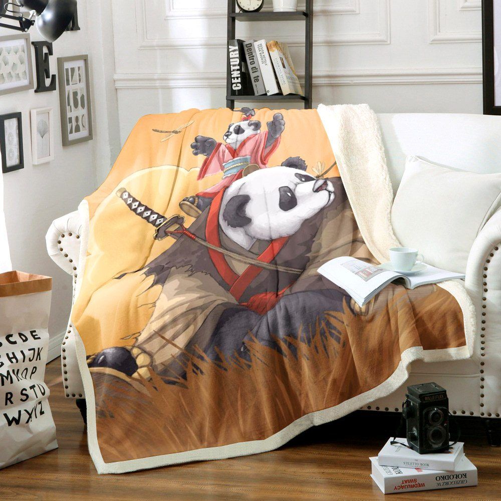 Panda Sherpa Fleece