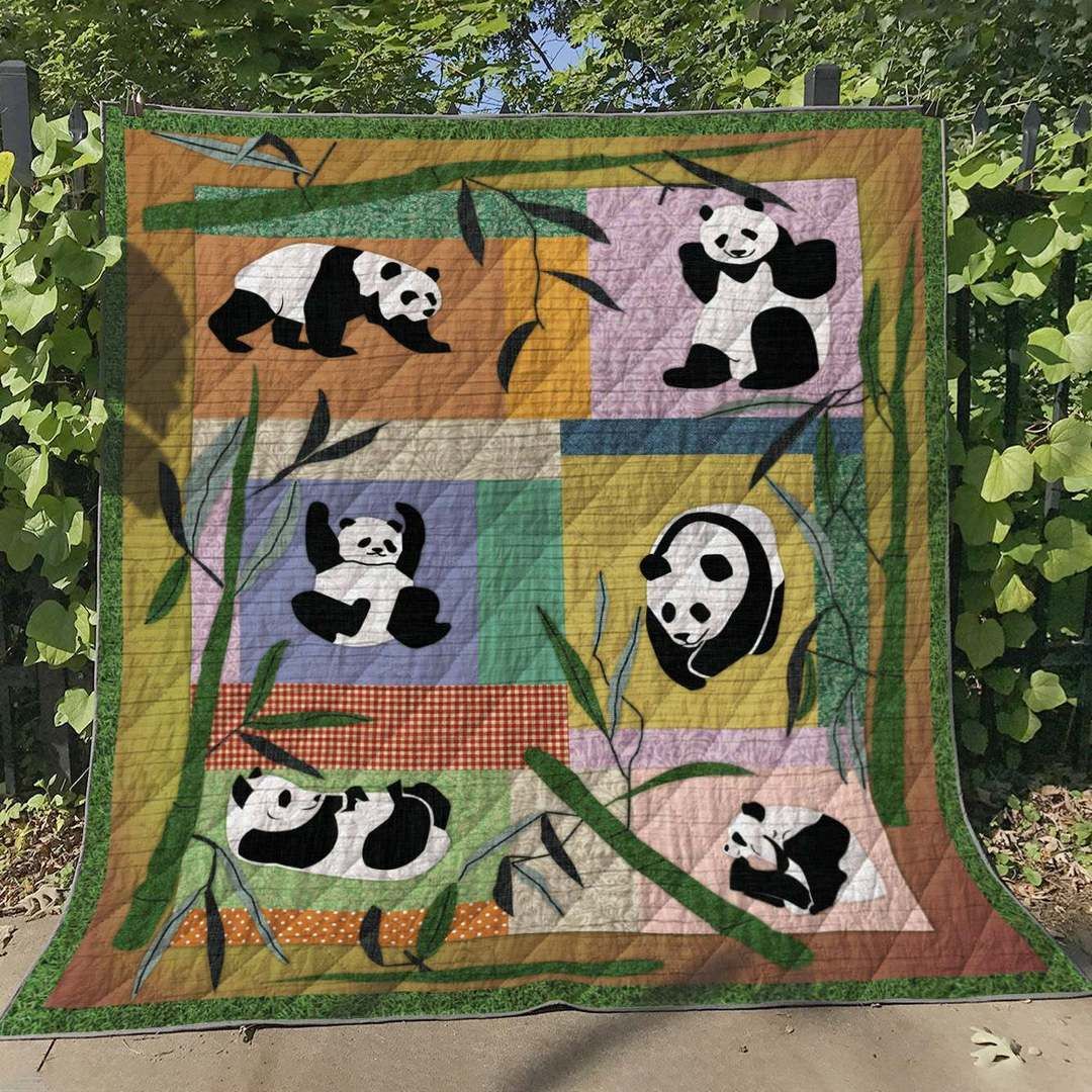 Panda HM130617 Quilt Blanket