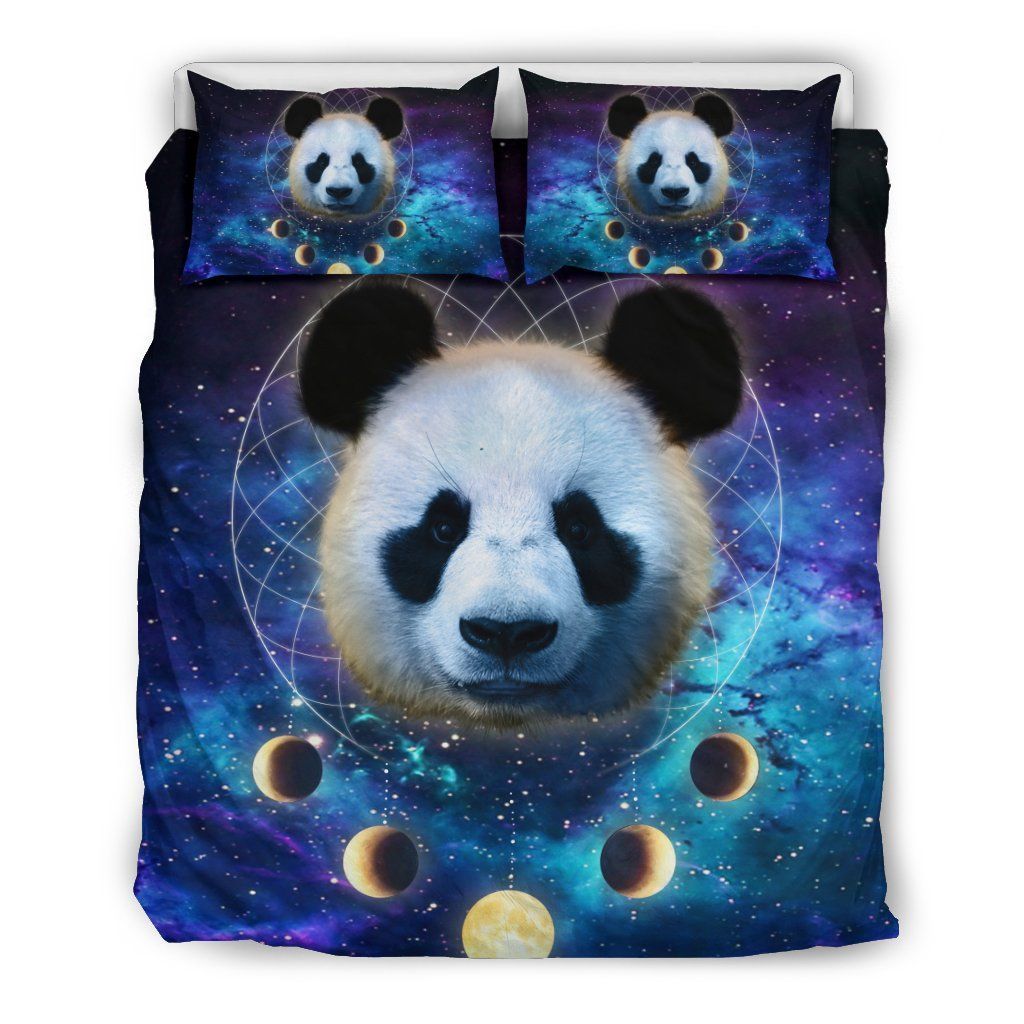 Panda Moon Bedding Set