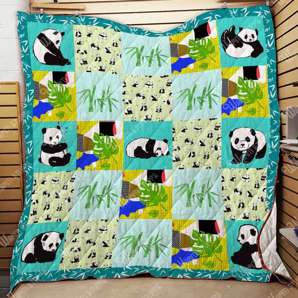 Panda Quilt Blanket 0603 P7 Dhc1312281Dd