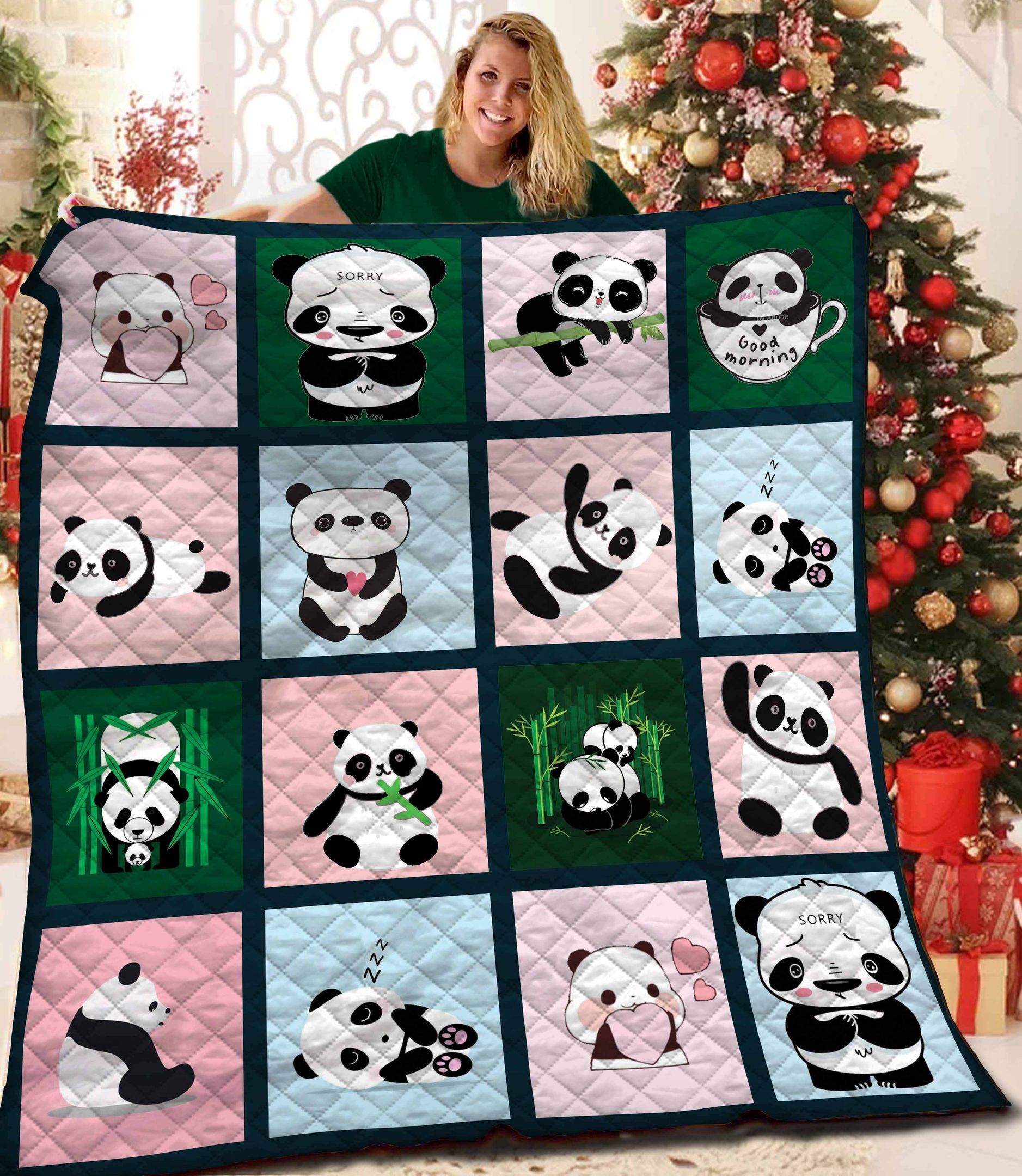 Panda Quilt Blanket BBB251006MH